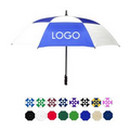 Auto Open Golf Umbrella w/ Plastic Handle (60" Arc)